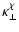 $\displaystyle \kappa_{\perp}^{\chi}$