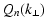 $\displaystyle Q_{n} (k_{\perp})$