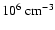 $10^6\; {\rm cm}^{-3}$
