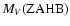$M_V\rm (ZAHB)$