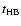 $t_{\rm HB}$