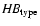 ${\it HB}_{\rm type}$