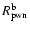 $R^{\rm b}_{\rm pwn}$