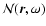 $\mathcal{N}(\vec{r},\omega)$