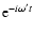 ${\rm e}^{-i\omega^\prime t}$