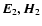 $\vec{E}_2,\vec{H}_2$
