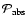 $\mathcal{P}_{\rm abs}$