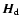 $\vec{H}_{{\rm d}}$