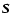 $\vec{S}$