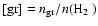 $[{\rm gr}] = n_{\rm gr}/n(\hbox{${\rm H}_2$ })$