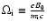 $\Omega _{\rm i} \equiv {\frac{{eB_{0} }}{{m_{\rm i}c}}}$