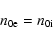 \begin{displaymath}%
n_{0{\rm e}} = n_{0{\rm i}}
\end{displaymath}
