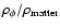 $\rho _\phi /\rho _{\rm matter}$