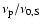 $\nu_{\rm p}/\nu_{0,\rm S}$