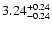 $\rm 3.24^{+0.24}
_{-0.24}$