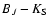 $B_{J}-K_{{\rm S}}$
