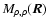 $M_{\rho,\rho}(\vec{R})$