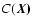 $C(\vec{X)}$