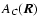 $A_{C}(\vec{R})$