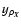 $y_{\rho_{\vec{X}}}$
