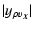 $\displaystyle %
\vert y_{\rho v_{\vec{X}}}\vert$