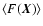 $\left<F(\vec{X})\right>$