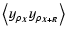 $\displaystyle %
\left<y_{\rho_{\vec{X}}} y_{\rho_{\vec{X}+\vec{R}}}\right>$