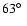 $63\hbox{$^\circ$ }$