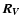 $\vec{R_V}$