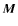 $\vec{M}$