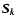 $\vec{S_k}$