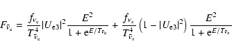 \begin{displaymath}F_{\bar{\nu}_{\rm e}}=
\frac{f_{\nu_{\rm e}}}{T_{\bar{\nu}_{\...
...rm e3}\vert^2\right)\frac{E^2}{1+{\rm e}^{E/
T_{\bar{\nu}_x}}}
\end{displaymath}