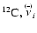 ${}^{12}{\rm C},\stackrel{\scriptscriptstyle
(-)}{\nu}_i$