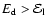 $E_{\rm d}>{\cal E}_{\rm l}$
