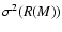 $\sigma^2(R(M))$