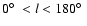 $0\hbox{$^\circ$ }<l<180\hbox{$^\circ$ }$