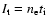 $I_{\rm
t}=n_{\rm
e}t_{\rm i}$
