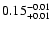 $\rm0.15^{-0.01}_{+0.01}$