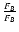 $F_{B} \over F_{B}$