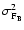 $\sigma^2_{{\rm F}_{\rm B}}$