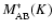 $M_{\rm AB}^\ast(K)$