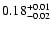 $\rm0.18_{-0.02}^{+0.01}$