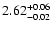 $\rm 2.62^{+0.06}_{-0.02}$