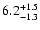 $\rm 6.2^{+1.5}_{-1.3}$
