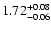 $\rm 1.72^{+0.08}_{-0.06}$