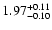 $\rm 1.97^{+0.11}_{-0.10}$