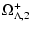 $\displaystyle \Omega_{\Lambda,2}^+$