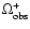 $\Omega_{\rm obs}^+$