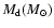 ${{{M_{\rm d}}} ({M_\odot})}$