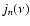 $j_n(\nu)$